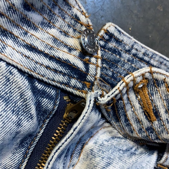 VINTAGE JEANTONIC ACID WASH DENIM JEANS - Picture 6 of 7
